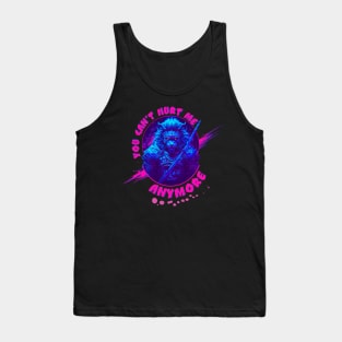 Synthwave Samurai lion - You can't Hurt me Anymore Tank Top